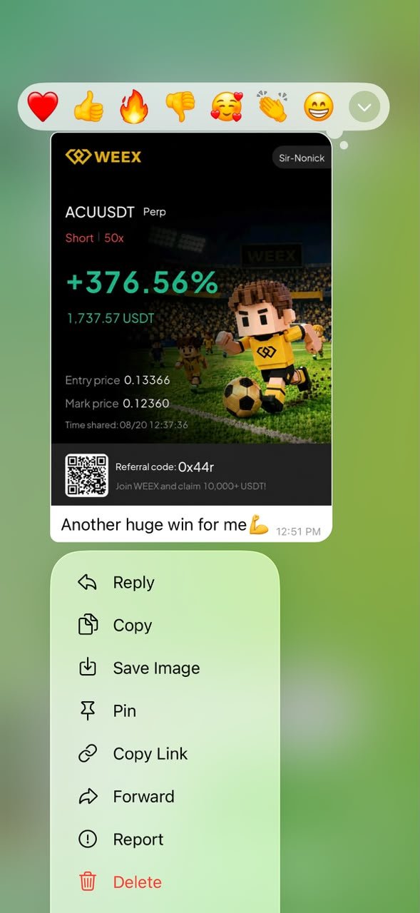 Trading account proof shared by TradebyCG